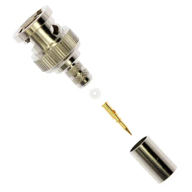 Conector BNC para cable Mini coaxial marca AMPHENOL 31-71008RFX3 