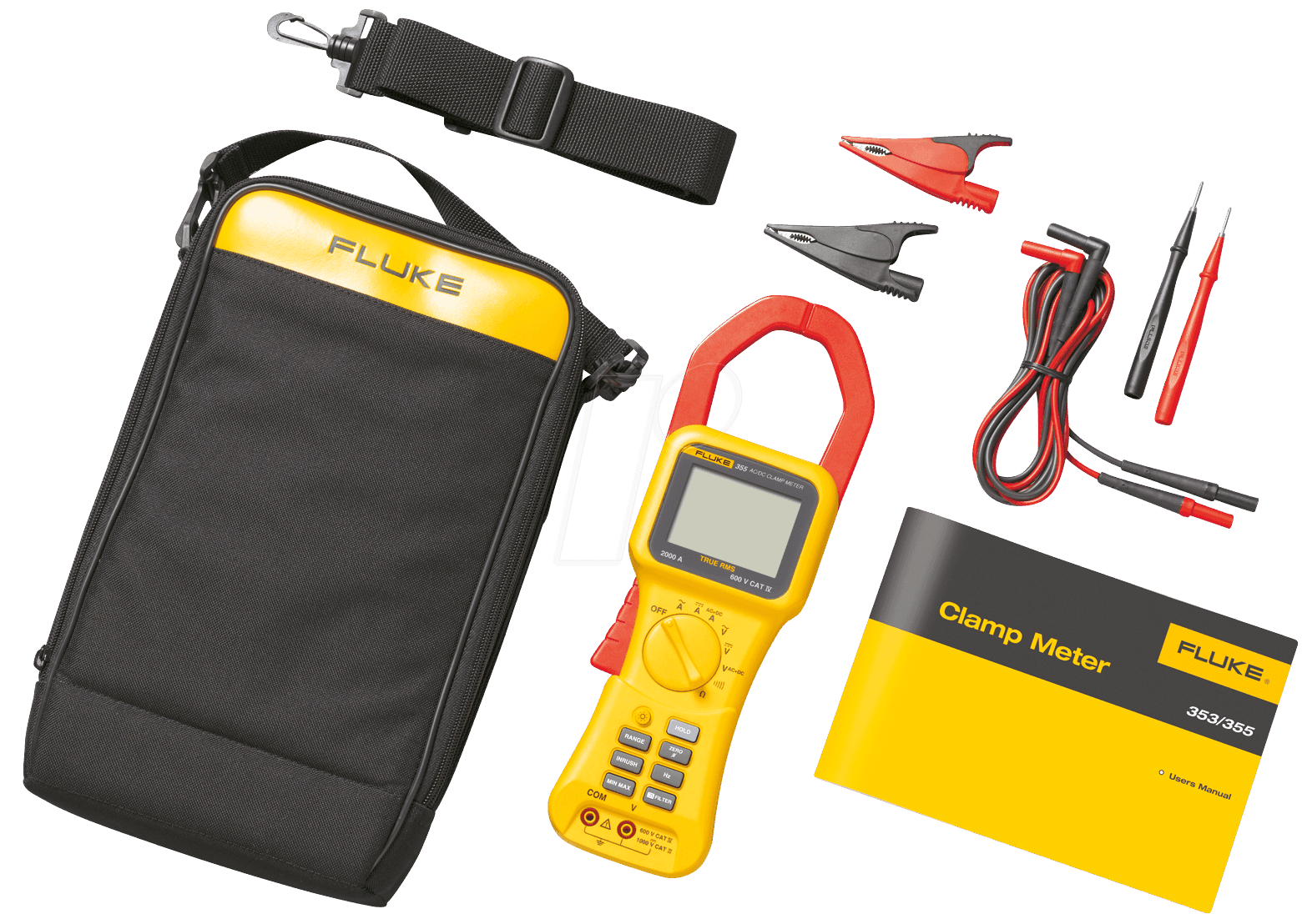 Pinza amperimétrica True RMS Fluke de 2000A F355