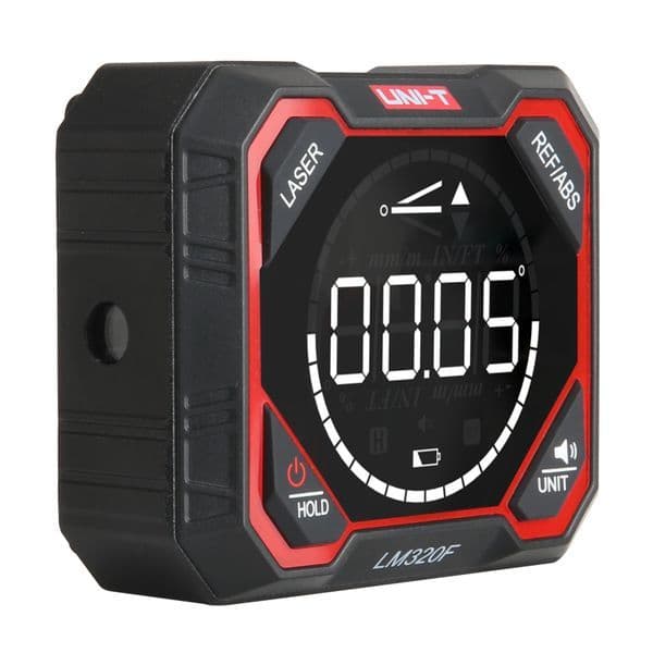Inclinómetro Digital 4×90° con 3 líneas Magnético Uni-Trend LM320F