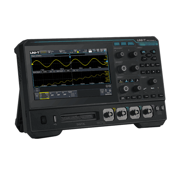 Osciloscopio de Señal Mixta de Alta Resolución 150 MHz Uni-Trend MSO1154HD