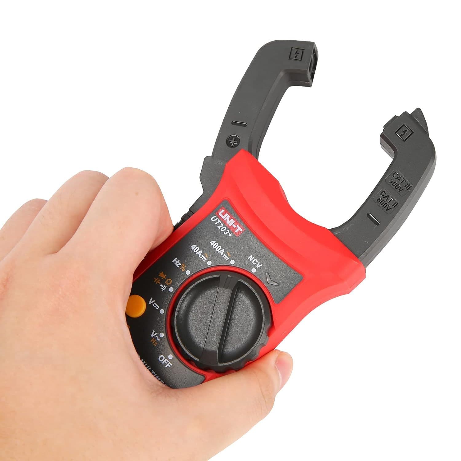Pinza Amperimétrica AC-DC Uni-Trend UT203+