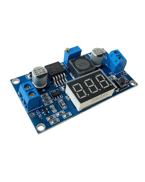 Módulo Regulador Ajustable DC-DC con LM2596 y Display CONV5A
