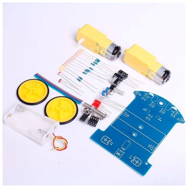 KITCARROSL Kit D2-1 Robot Seguidor De Línea