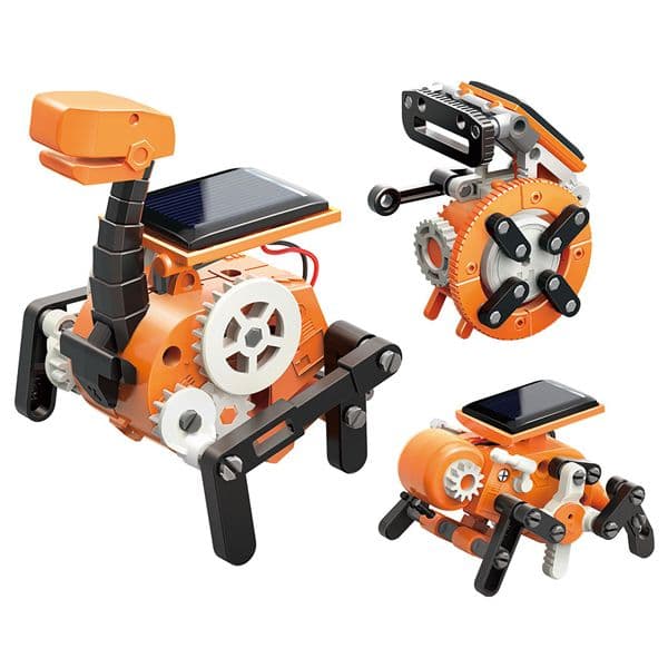 KITR8EN1 Kit de robot educativo solar 8 en 1 GE-619