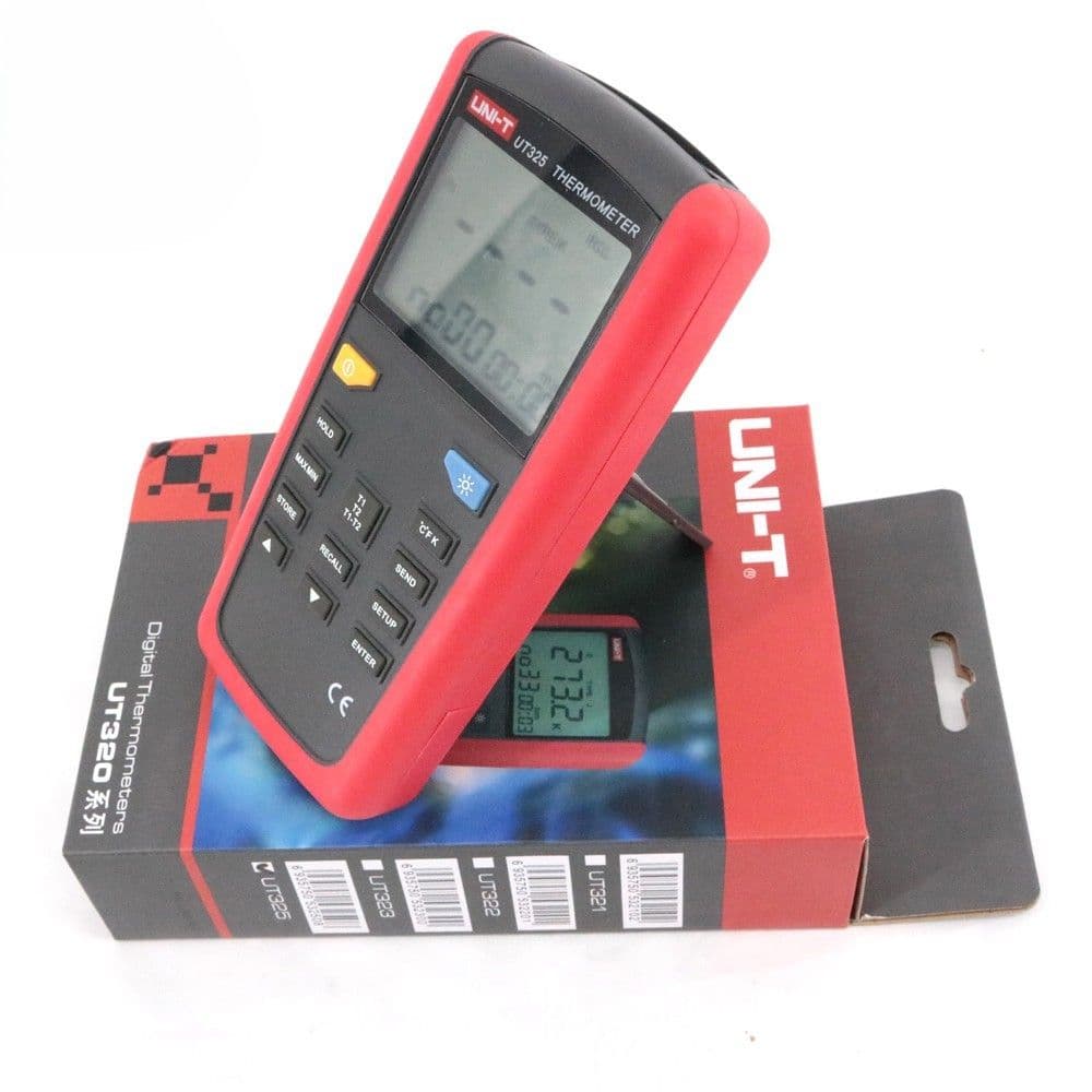 Termometro De Doble Entrada Unit UT325