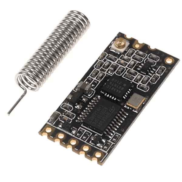 Transceptor Inalámbrico HC 12 De 433MHz Con Chip Si4463 Para Comunicación Serial HC-12 Transceptor Inalámbrico HC 12 De 433MHz Con Chip Si4463 Para Comunicación Serial HC-12