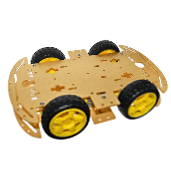 Chasis De Carro 4 Ruedas Para Robótica Educativa Compatible Con Arduino KITCAR4X4 Chasis De Carro 4 Ruedas Para Robótica Educativa Compatible Con Arduino KITCAR4X4