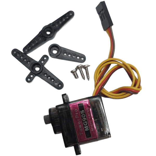 Servo Motor MG90S De 9 Gramos Con Engranajes Metálicos Para Aplicaciones De Precisión MG90S Servo Motor MG90S De 9 Gramos Con Engranajes Metálicos Para Aplicaciones De Precisión MG90S