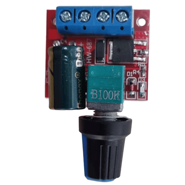 Controlador Pwm De 5A Compacto Con Entrada De 5V A 35V Y Ajuste De Potencia PWM5A Controlador Pwm De 5A Compacto Con Entrada De 5V A 35V Y Ajuste De Potencia PWM5A