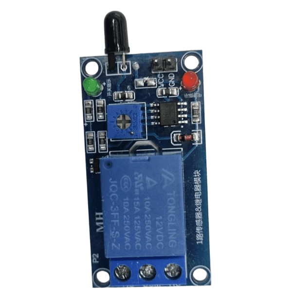 Sensor De Llama Con Detector Infrarrojo Y Módulo De Relé Para Alarmas O Seguridad RLFLAMA Sensor De Llama Con Detector Infrarrojo Y Módulo De Relé Para Alarmas O Seguridad RLFLAMA