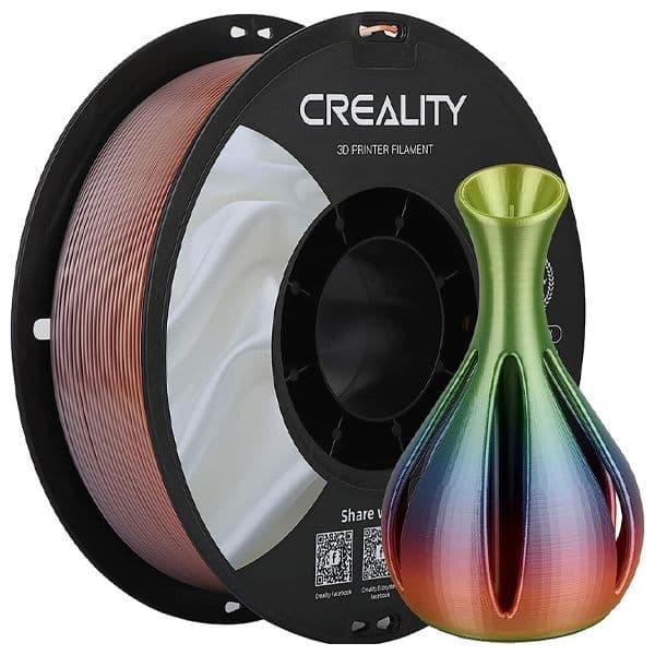 PLA1.7-RW Filamento Pla Arcoiris Metálico 1.75mm Creality PLA1.7-RW Filamento Pla Arcoiris Metálico 1.75mm Creality